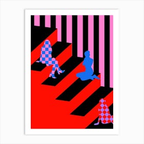The Stairs Art Print
