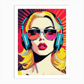 Sound Washington Retro Pop Art 15 Art Print