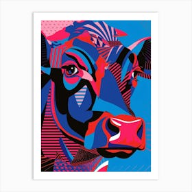 Cow Painting 2 Art Print