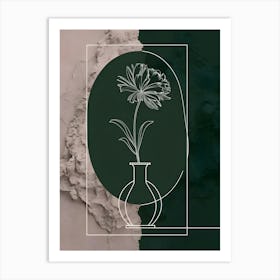 Flower In A Vase 1 Art Print