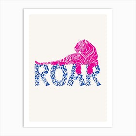 Roar Art Print