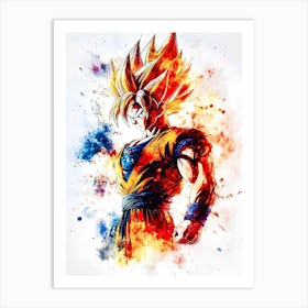 Songoku Art Print