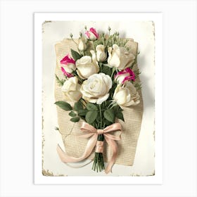 Bouquet Of Roses 3 Art Print