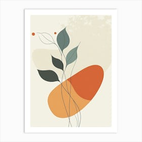 Abstract Flower 44 Art Print