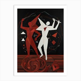 Dancers Art Print