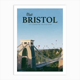 Bristol Bridge Art Print