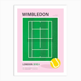 Wimbledon Grand Slam 2024 Women’s Single Final 1 Art Print