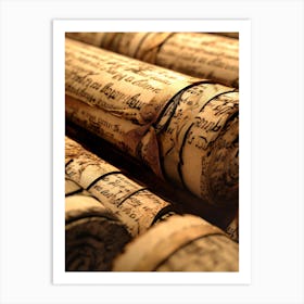 Wine Corks 2 Art Print