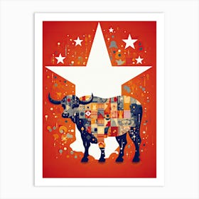 Stardust Cowboys: Texas Pop Art Saga Art Print