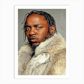 Kendrick Lamar Fan Art Print