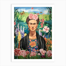 Frida Kahlo 9 Art Print