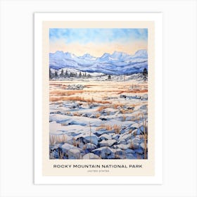Rocky Mountain National Park United States 1 Poster Art Print