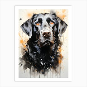 Silent Companion The Serene Dog Art Print