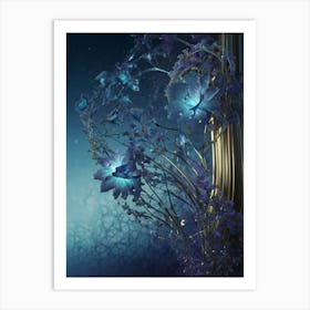 Dream Of Flowers Art Print