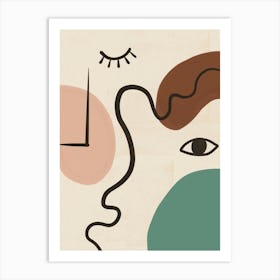 Portrait Of A Woman 14 Art Print