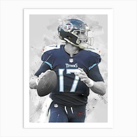 Ryan Tannehill Tennessee Titans Art Print