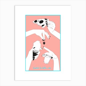 Italian Life Art Print