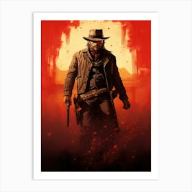 Red Dead Redemption 16 Art Print