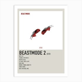 Beastmode 2 2018 Poster 1 Art Print