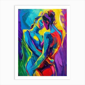 Female Lovers Pt. 2 Art Print