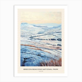 Brecon Beacons National Park Wales 3 Poster Art Print