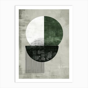 Descartes Bauhaus Mid Century Art Print