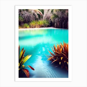 Blue Lagoon Art Print