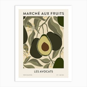 Fruit Market - Avocados Art Print