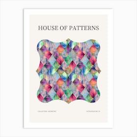 Geometric Pattern Poster 25 Art Print