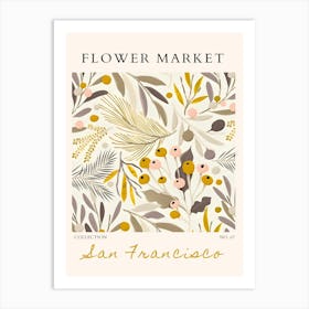 Flower Market 34 Art Print