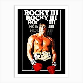 Rocky Rocky boxing movie Art Print