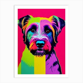 Tibetan Terrier Andy Warhol Style Dog Art Print