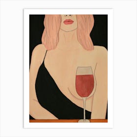 Glass Of Wine Art Print