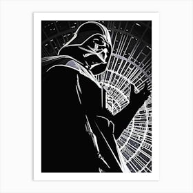 Darth Vader Star Wars movie 12 Art Print