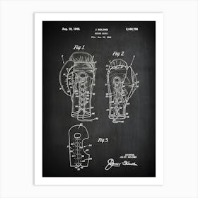 Boxing Glove Poster Boxing Blueprint Boxing Glove Patent Boxing Decor Boxing Wall Art Historic Boxing Patentprint Sb7581 Art Print