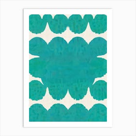 The Teal Art Print