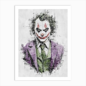 Joker 4 Art Print