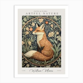 William Morris Fox Exhibition Art Print