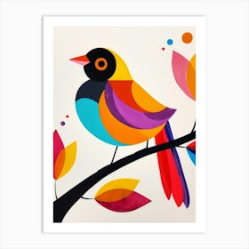 Colorful Bird 3 Art Print