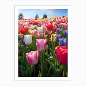 Tulip Field 3 Art Print