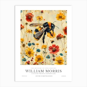 William Morris Exhibition Insects Series 32 Art Print