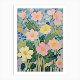 Spring Flowers In Bloom Art Print