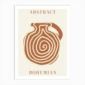 Abstract Bohemian 27 Art Print