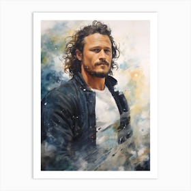 Heath Ledger (3) Art Print