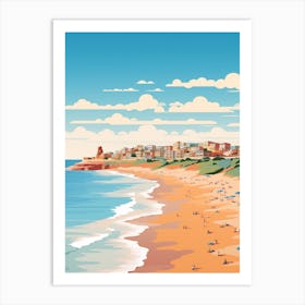 Australia 3 Travel Illustration Art Print