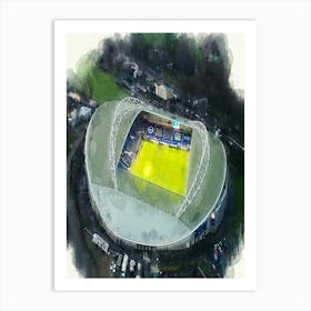 Brighton And Hove Albion Amex Stadium Art Print