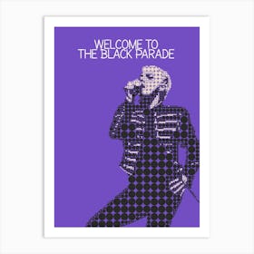 Welcome To The Black Parade Gerard Way Art Print