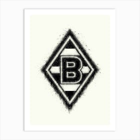 Borussia Monchengladbach 1 Art Print