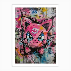 Pokemon Jiggypuff Art Print