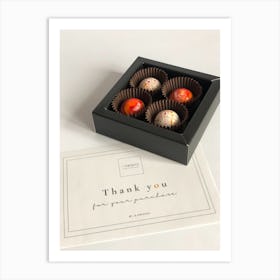 Thank You Card Art Print